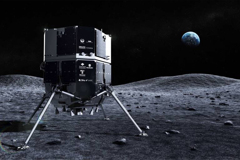 Empresa japonesa perde contato com sonda segundos antes de pouso na Lua
