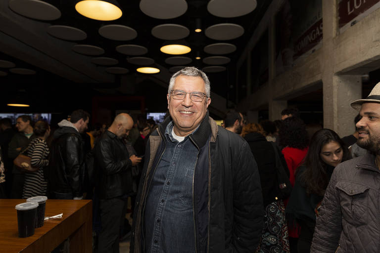  Alexandre Padilha (PT) na pré-estreia do documentário 'Carta para Além dos Muros', no Espaço Itaú da Augusta, em São Paulo