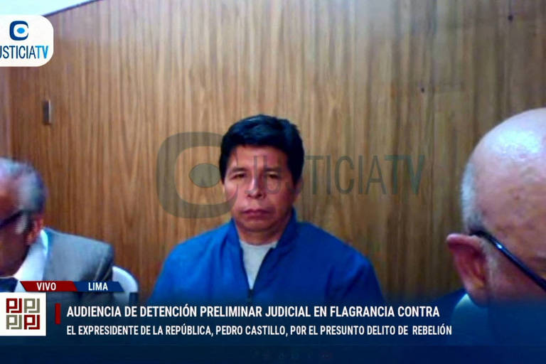 Justiça do Peru rejeita recurso de apelação de Castillo e mantém prisão preventiva