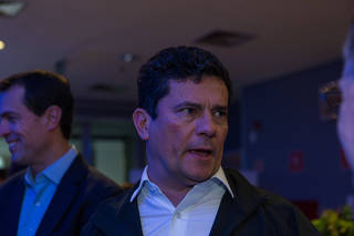 Sergio Moro durante evento promovido pela RenovaBR