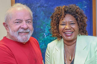 Lula com Margareth Menezes