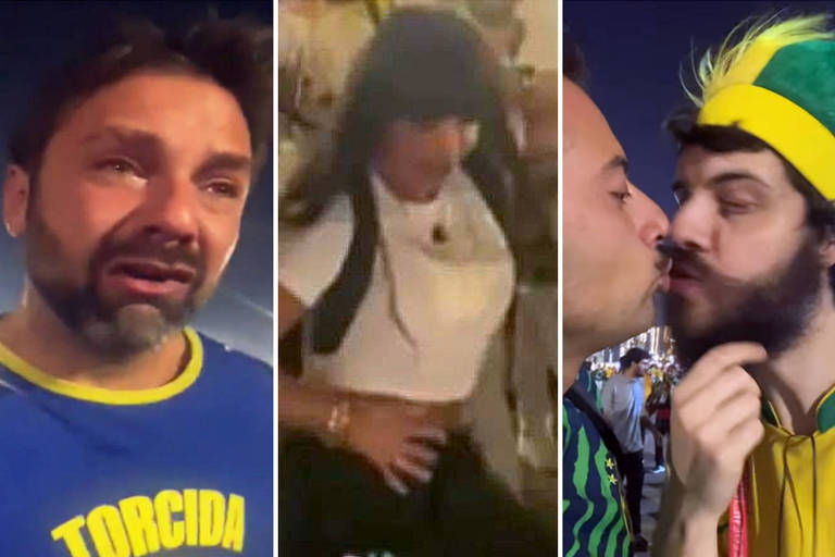 De bebedeira a beijo gay, veja 5 momentos em que brasileiros causaram na Copa do Qatar