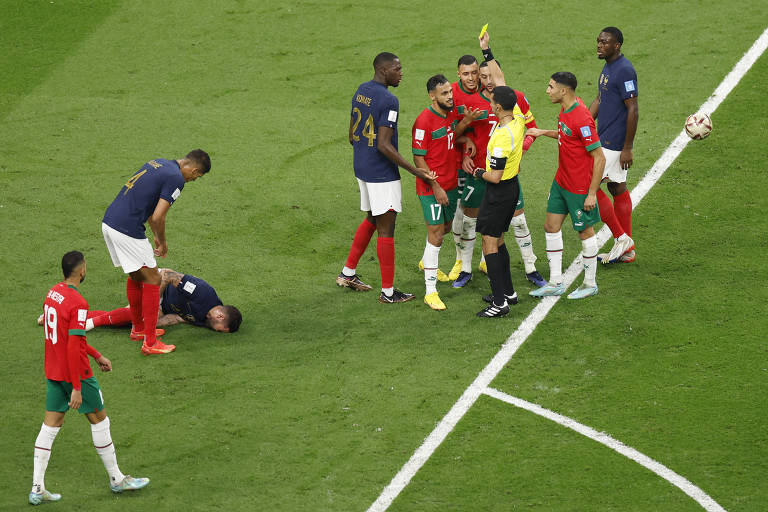 Marrocos entra com recurso contra arbitragem do jogo contra a França