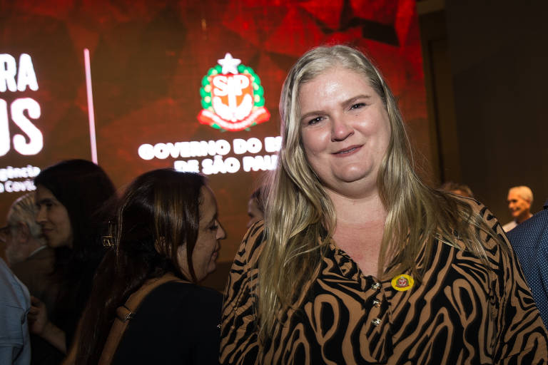 A gerente de comunicação do Governo de São Paulo, Hélia Araujo