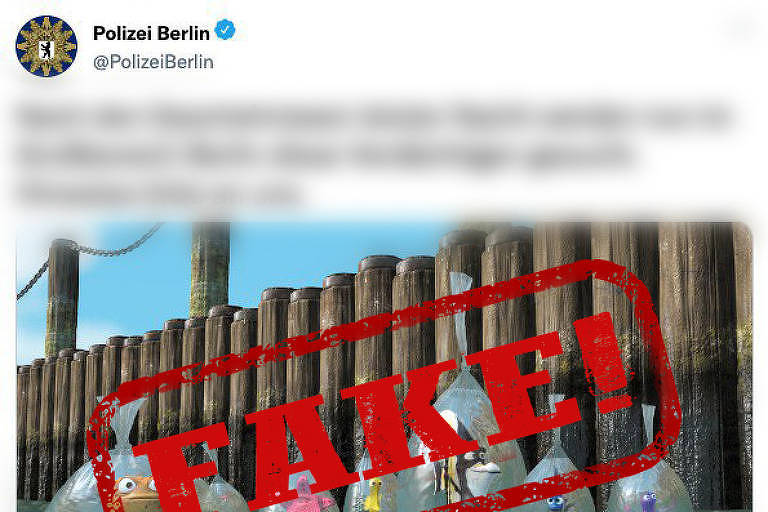 Polícia alemã desmente meme com referência a 'Procurando Nemo' sobre aquário que explodiu