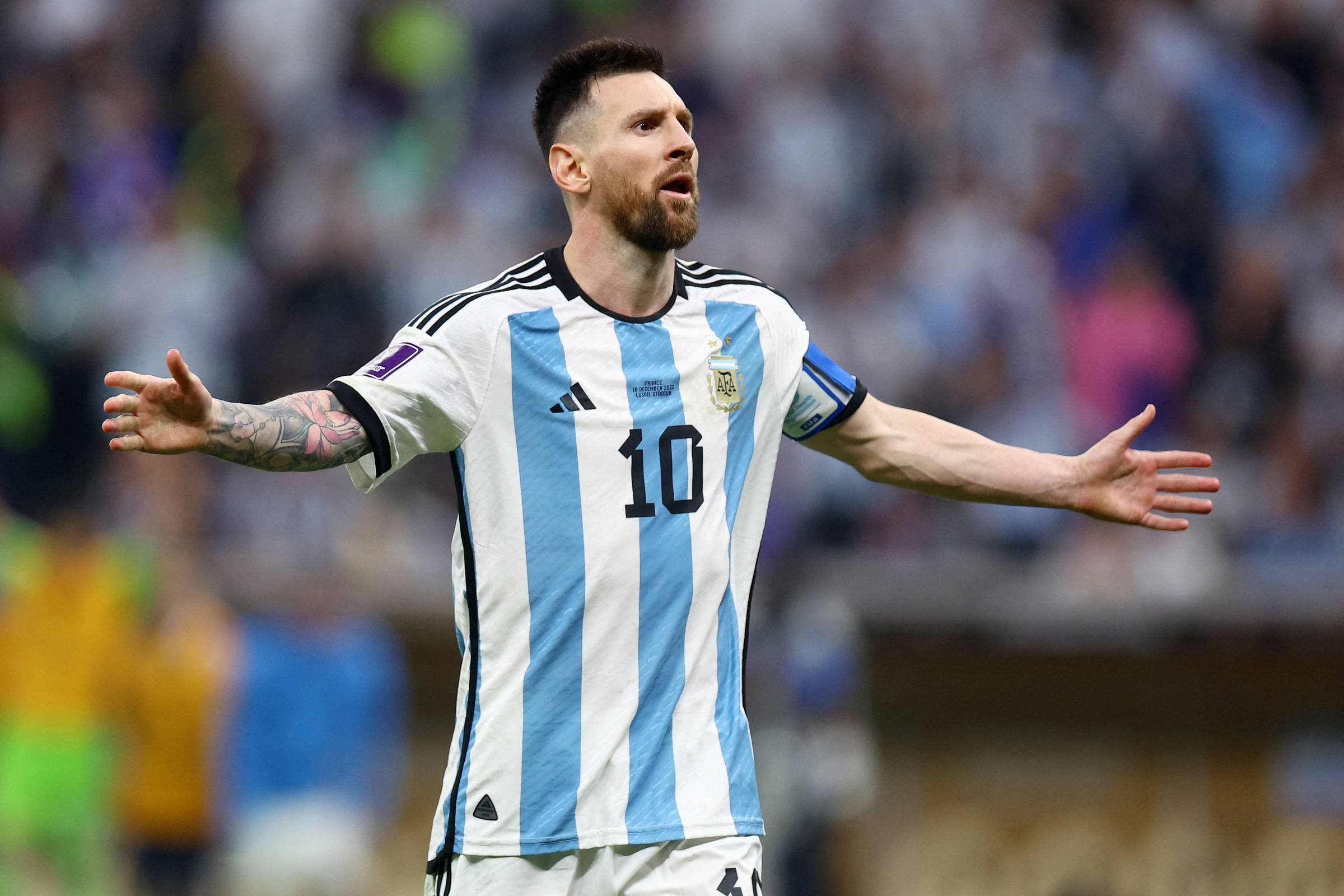 Com Messi soberano, confira o pódio dos melhores da Copa - 19/12