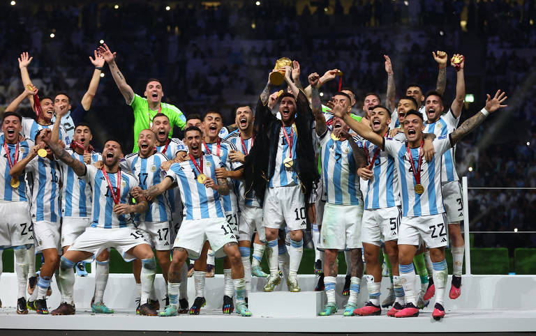 Argentina X França: veja as melhores fotos da grande final da Copa