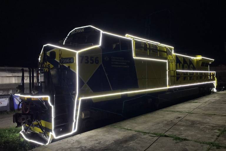 O Trem de Natal da concessionária MRS circulará por cidades de São Paulo, Minas Gerais e Rio de Janeiro entre os dias 20 e 22 de dezembro