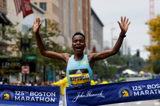 FILE PHOTO: The 125th Boston Marathon in Boston
