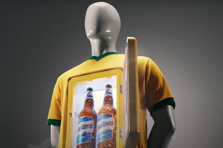 Comercial da cerveja Quilmes alfineta seleção brasileira