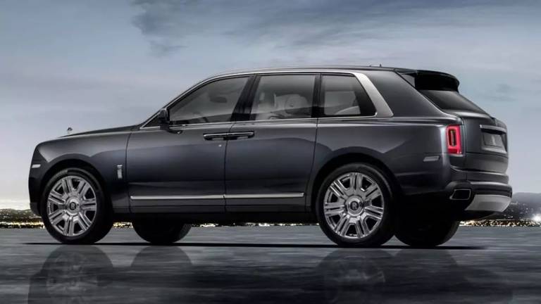Rolls-Royce Cullinan 2022, valor estimado em R$ 6,1 milhões. Pagará IPVA 2023 de R$ 247 mil. É o mais caro entre os utilitários
