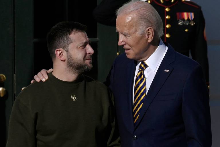 Veja a linha do tempo da relação entre Joe Biden e Volodimir Zelenski