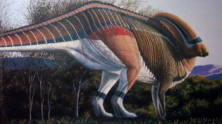 Ilustração de dinossauro