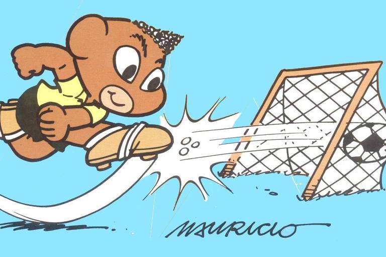 Pelé também jogou nos quadrinhos de Mauricio de Sousa como Pelezinho