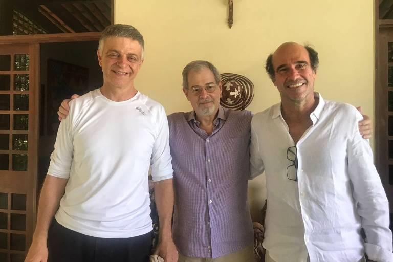 Sérgio Goldenberg, Frederico Pernambucano de Mello e George Moura