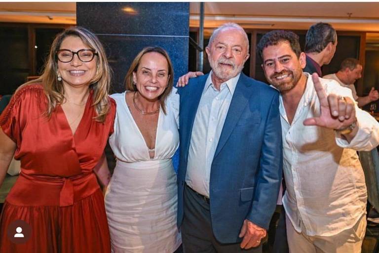 Veja os 11 eleitos que Lula escolheu para passar o Réveillon com sua família