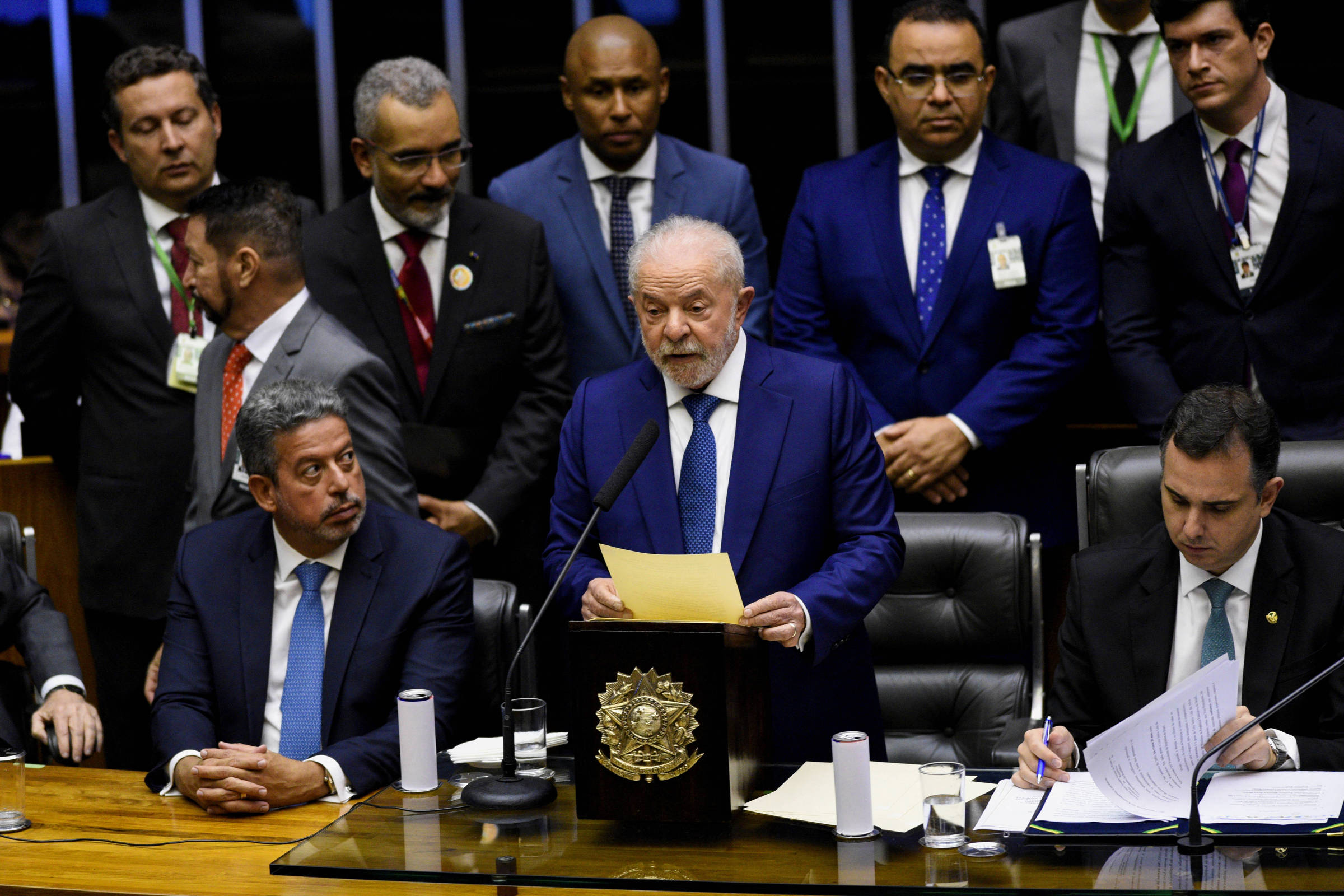 Vídeo Íntegra do discurso de posse de Lula no Congresso 01/01/2023
