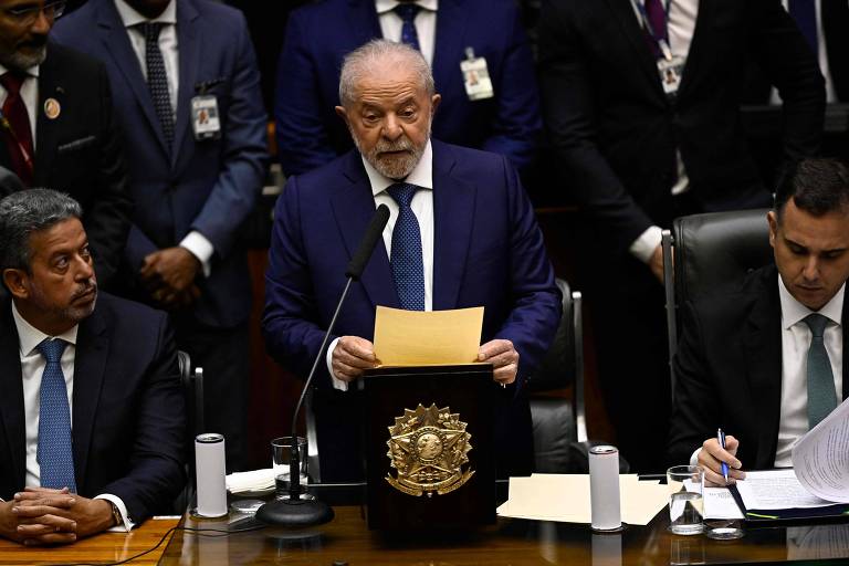 Rodrigo Pacheco cita Fernanda Montenegro em discurso na posse de Lula