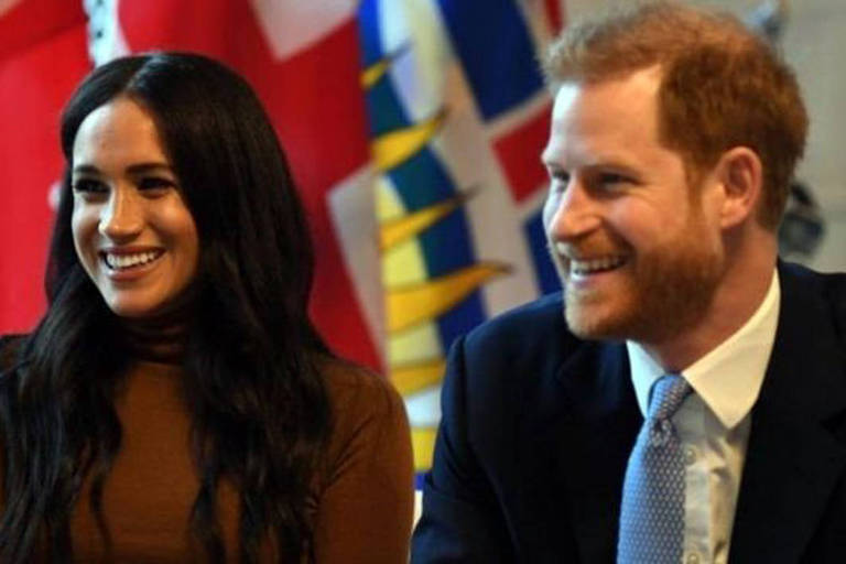 Meghan e Harry têm mantido um relacionamento tenso com a família real britânica