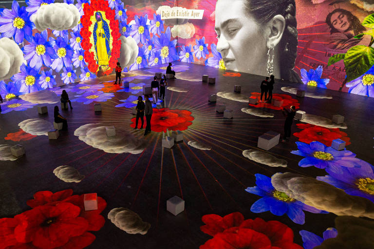 Expoisção imersiva Frida Kahlo