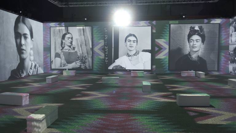 Veja imagens da exposição imersiva de Frida Kahlo em SP
