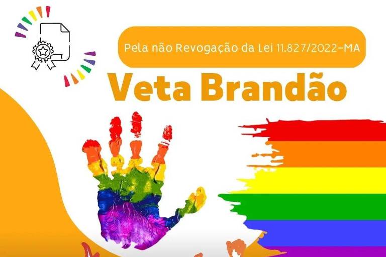 Campanha no Maranhão cobra veto a lei que revogou medida anti-homofobia