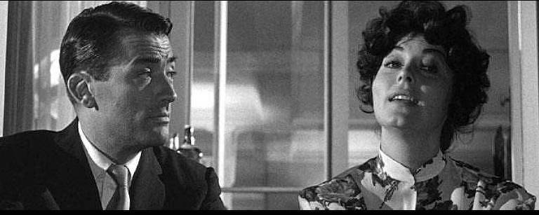 Ava Gardner e Gregory Peck em 'A Hora Final' (1959)