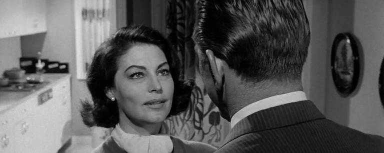 A atriz Ava Gadner em cena de 'Sete Dias em Maio' (1964), de John Frankenheimer