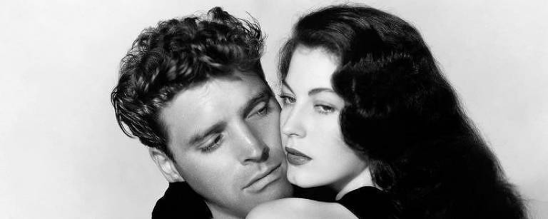 Burt Lancaster and Ava Gardner in Os Assassinos (1946)