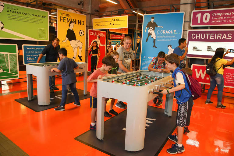 Museu do Futebol tem programação gratuita de férias para crianças na área externa