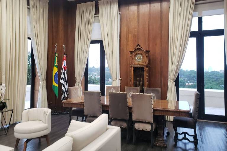 Governo de SP fará tour pelo Palácio dos Bandeirantes com visita a gabinete de Tarcísio