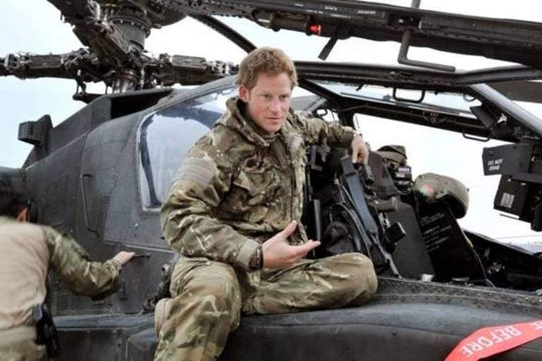 Príncipe Harry no Afeganistão em 2012