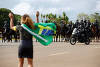 De acordo com o Ministério da Justiça, cerca de 1200 manifestantes golpistas foram presos.