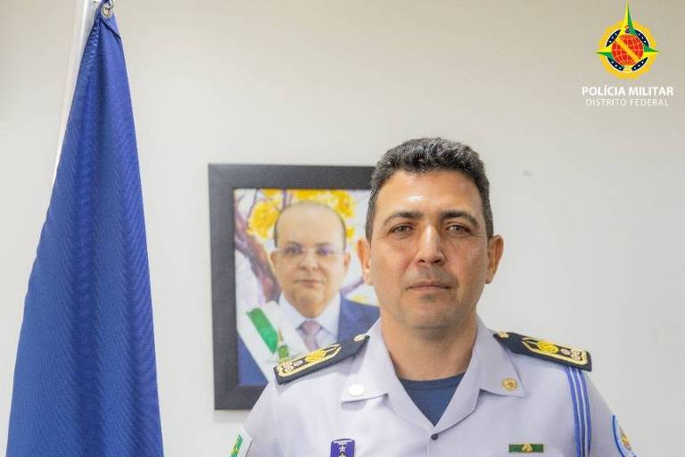 O coronel Fábio Augusto Vieira, que era o comandante da Polícia Militar do Distrito Federal no dia dos ataques golpistas à Esplanada dos Ministérios