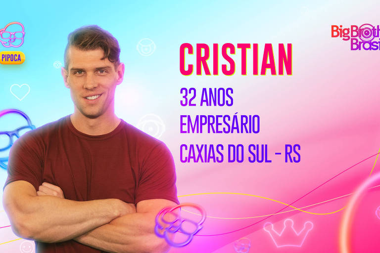 Cristian é empresário e mora em Caxias do Sul, no Rio Grande do Sul. 