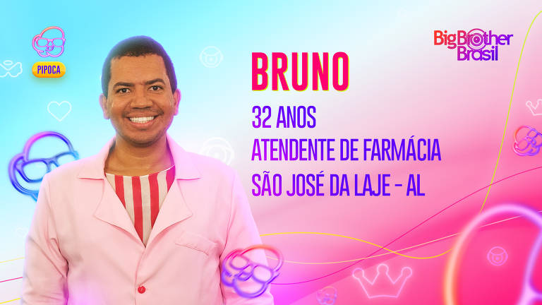 Bruno Nogueira é alagoano e trabalha como atendente de farmácia