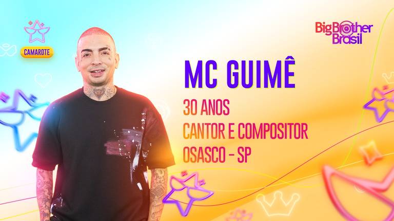 Cantor e compositor, MC Guimê tem 30 anos e é casado