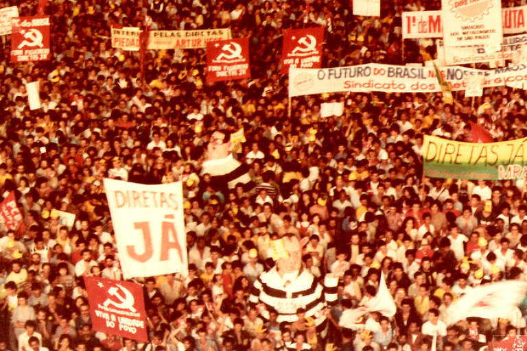 Leitores relembram participação nas Diretas Já: 'Tinha a certeza de que queria a democracia'