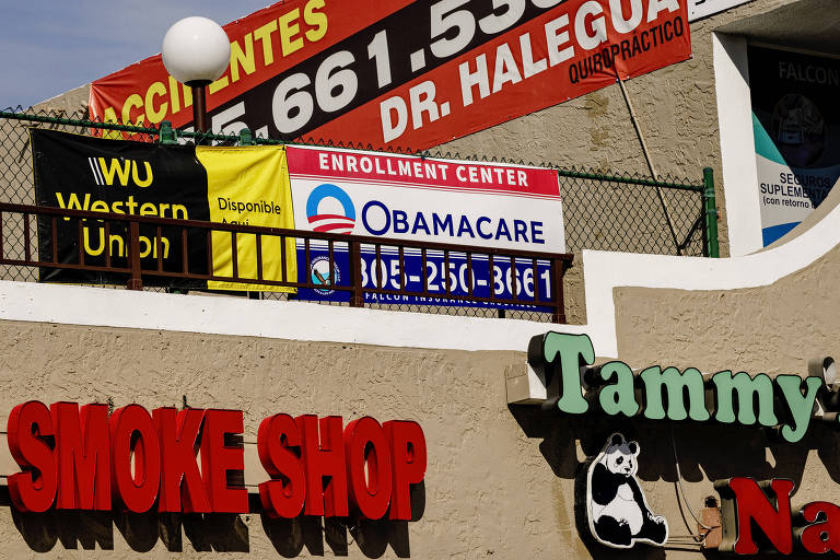 Shopping em Miami anuncia Obamacare