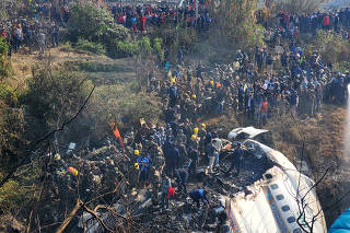 Plane crash in Pokhara