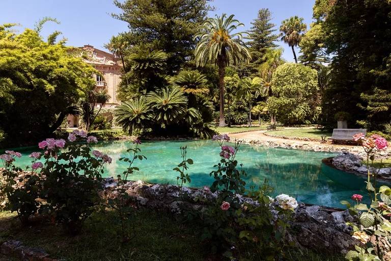 Imagens do palacete Villa Tasca, cenário de 'The White Lotus'