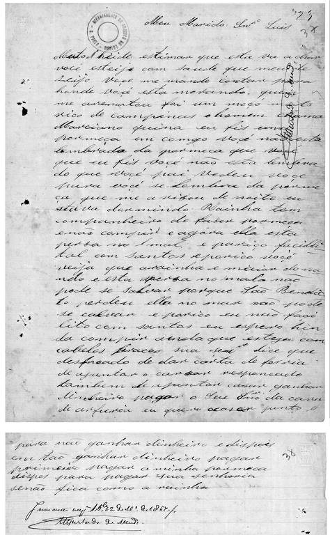 Cartas de Tiodora, que inspirou a HQ de Marcelo D'Salete