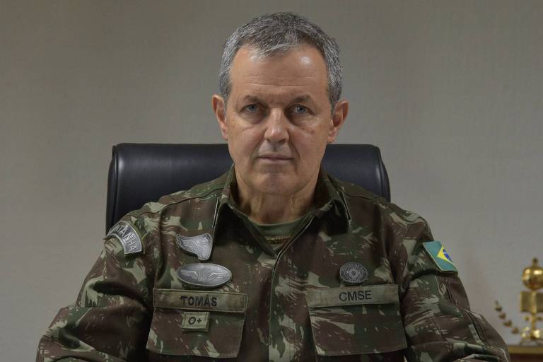 O general Tomás Miguel Miné Ribeiro Paiva, ex-chefe de gabinete do general Villas Bôas e comandante militar do Sudeste