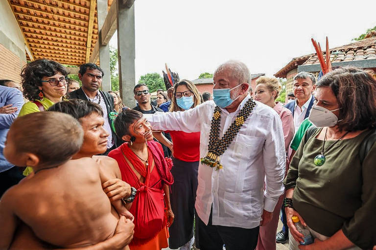 Lula visita Roraima durante emergência sanitária entre yanomamis