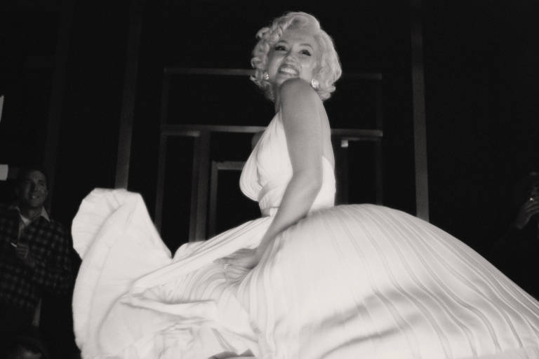 Ana de Armas interpreta Marilyn Monroe em Blonde