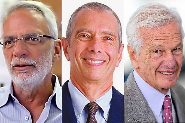 O trio de bilionários Marcel Herrmann Telles, Carlos Alberto Veiga Sicupira e Jorge Paulo Lemann