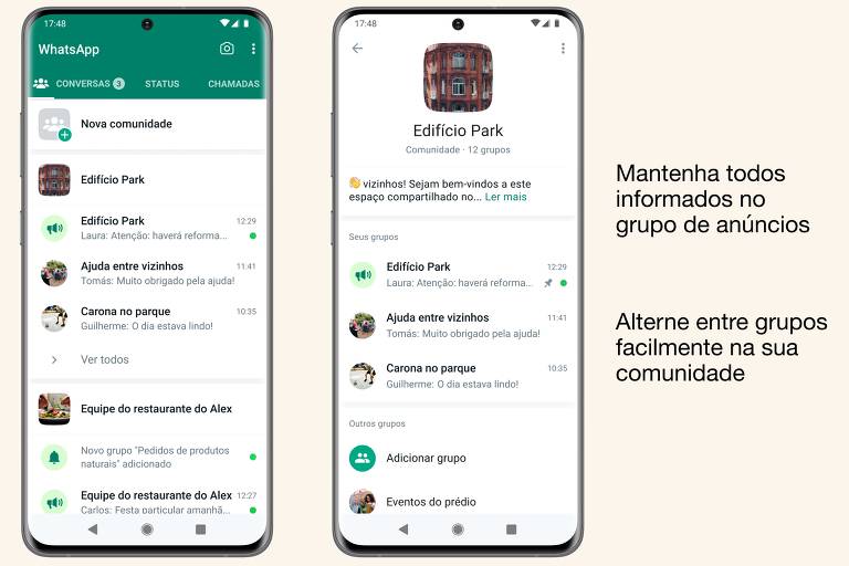 Inscreva-se nos canais da Folha no WhatsApp para receber notícias