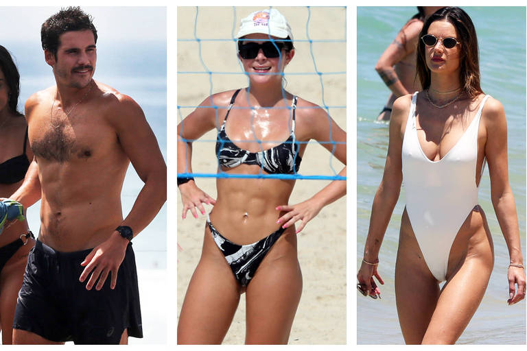 O verão dos famosos nas praias do Rio; veja fotos do mês de janeiro