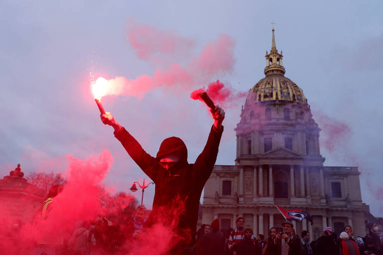Protestos na França voltam a desafiar reforma da Previdência de Macron