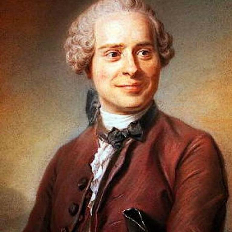 Ilustra do O matemático, físico e filósofo francês Jean Le Rond dAlembert (1717-1783)